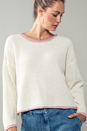 0162-4297<br/>Bounded Knit Sweater