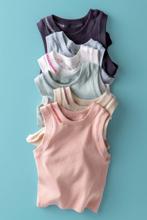 0385-1562<br/>Urban Edge Stitch Sleeveless Top